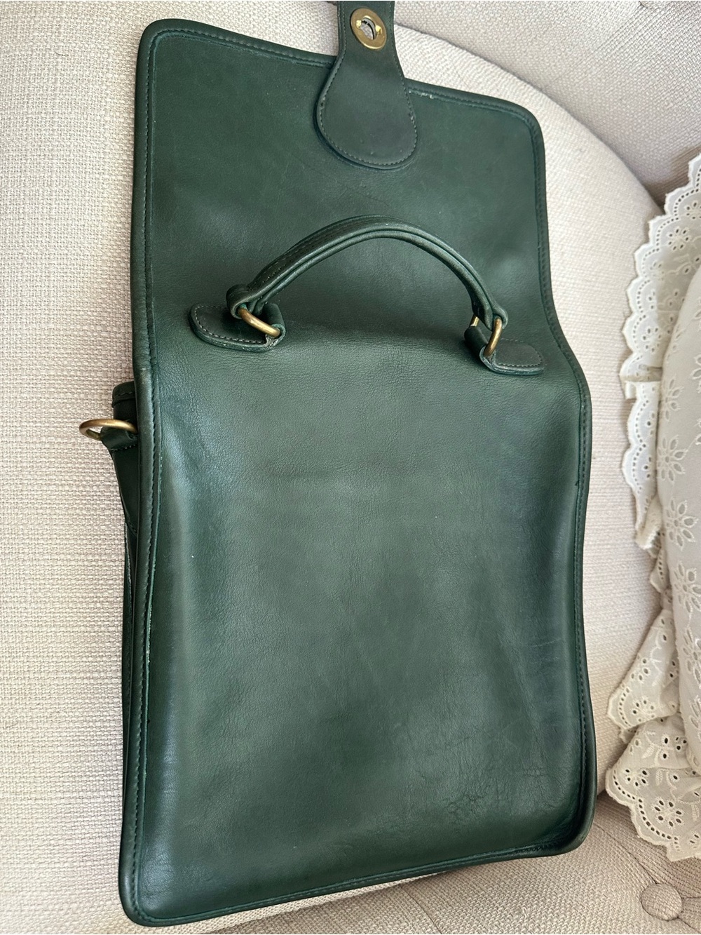 Vintage Coach Station Bag 5130 - Picture 6 of 11